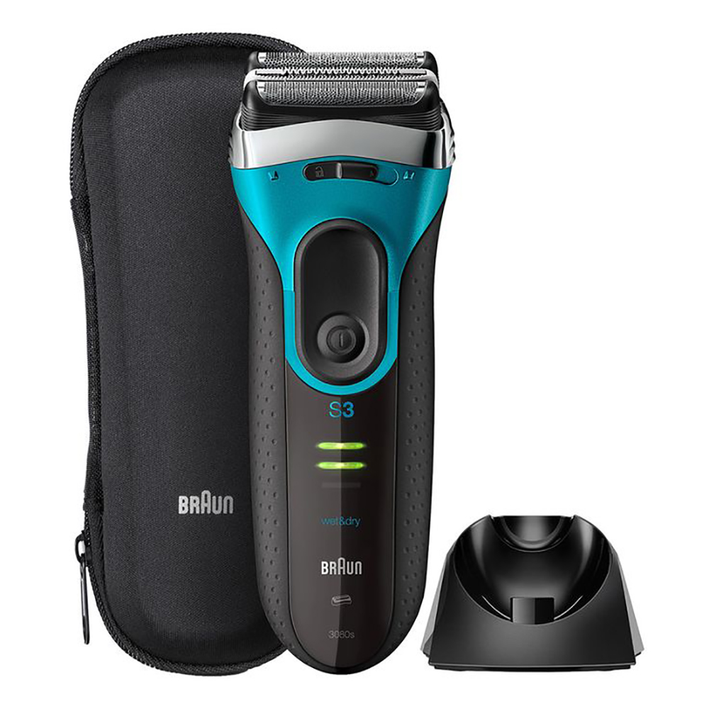 Электробритва Braun Series 3 ProSkin 3080s с зарядной станцией и тканевым футляром
Электробритва Braun Series 3 ProSkin 3080s с зарядной станцией и тканевым футляром