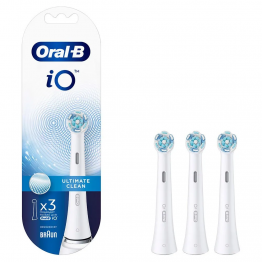 Насадка для зубных щеток Oral-B iO Ultimate Clean White  (3шт)