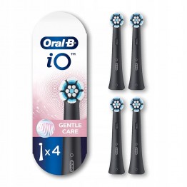 Насадка для зубных щеток Oral-B iO Gentle Care Black (4 шт)