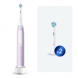 Электрическая зубная щетка Oral-B iO 4 Lavender с насадкой Ultimate Clean (2 шт)