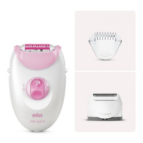Эпилятор Braun 3-031 Silk-epil 3 купить в официальном магазине Браун