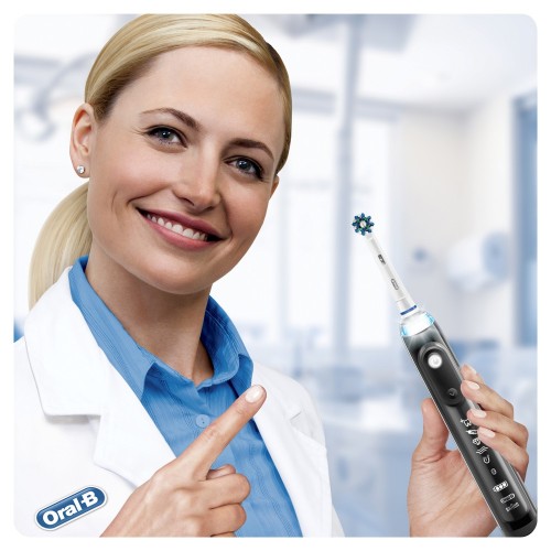 Электрическая зубная щетка Oral-B Genius 10000N Black D 701.525.6XC