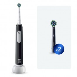 Электрическая зубная щётка Oral-B Pro Series 1 с дополнительными сменными насадками Cross Action (2 шт)