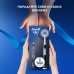 Электрическая зубная щётка Oral-B Pro 1 Черная, с дополнительными сменными насадками Cross Action Black (2 шт)