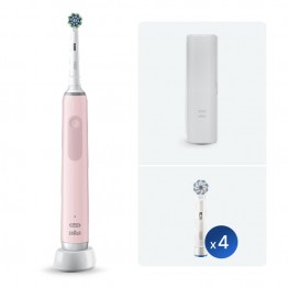 Электрическая зубная щетка Oral-B Pro 3 3500 + Насадка для бережной чистки Oral-B Sensitive Clean (4 шт)