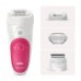 Эпилятор Braun Silk-epil S5 SES 5-600 белый/розовый