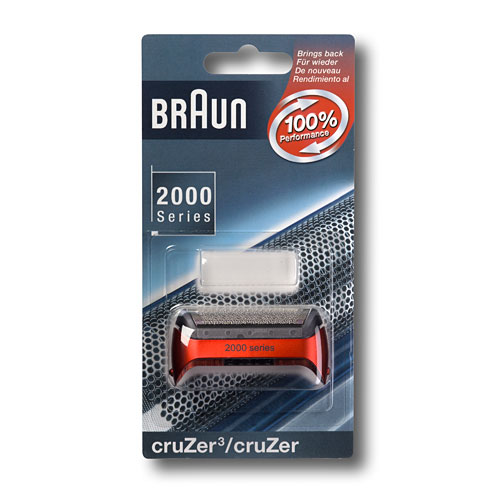Сетка для бритвы Braun Cruzer3, red