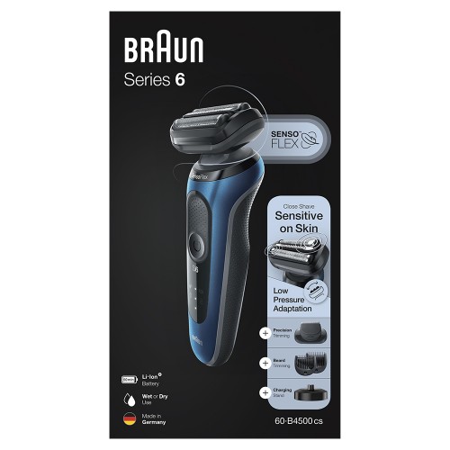 Электробритва Braun Series 6 60-B4500cs Blue