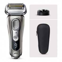 Электробритва Braun Series 9 9325s с зарядной станцией и тканевым футляром