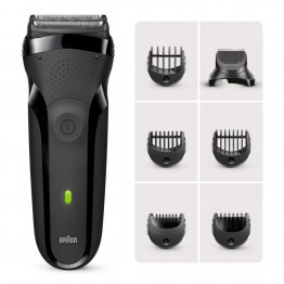 Электробритва Braun Series 3 Shave&Style 300bt + насадка-триммер и 5 гребней