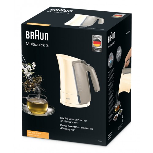 Чайник Braun Multiquick 3 WK300 кремовый