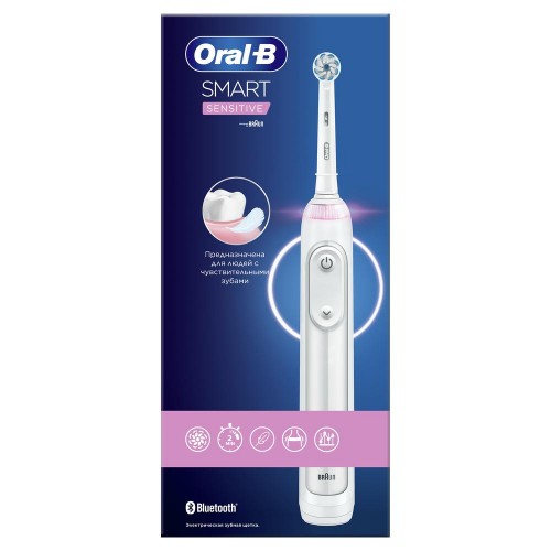 Набор Oral-B : Электрическая щетка Smart Sensitive D700.513.5 White + Электрическая щетка PRO 500 CrossAction D16.513.U блистер
