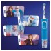 Детская электрическая зубная щетка Oral-B Vitality Kids Frozen "Холодное сердце" D100.423.2K Frozen, подарочная упаковка