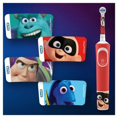 Детская электрическая зубная щетка Oral-B Vitality Kids Pixar D100.413.2KX