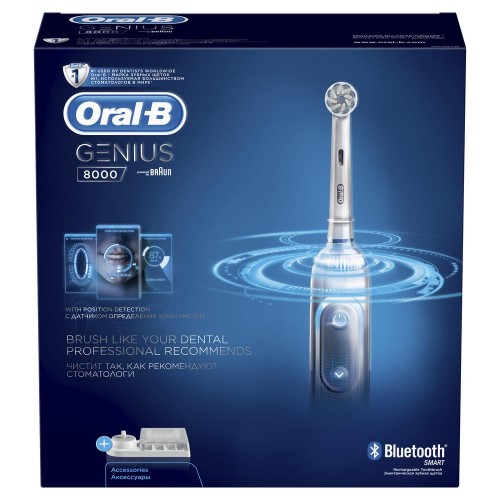 Электрическая зубная щетка ORAL-B Genius 8000/D701.515.5XC