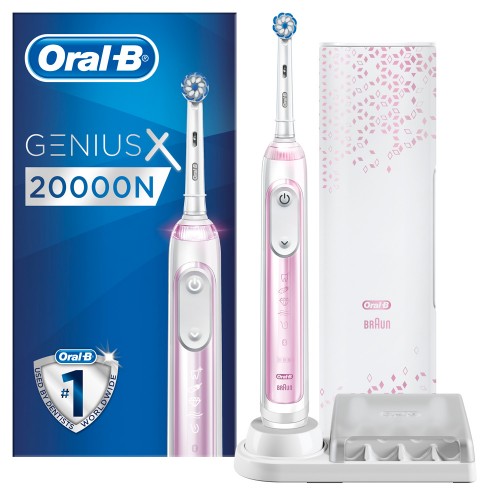 Электрическая зубная щетка Oral-B Genius X 20000N Pink D706.515.6X