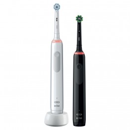Набор электрических зубных щеток Oral-B Pro 3/D505.523.3H Black+White 2 шт