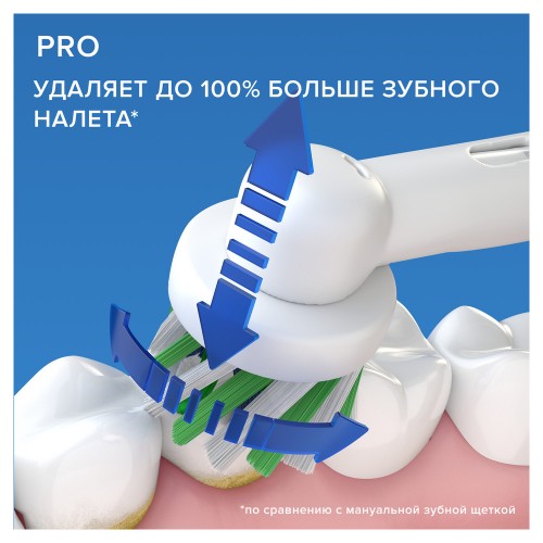 Электрическая зубная щетка Oral-B PRO 570 CrossAction D 16.524U