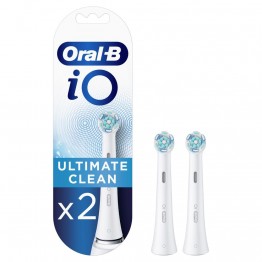 Насадка для зубных щеток Oral-B iO Ultimate Clean White (2 шт)