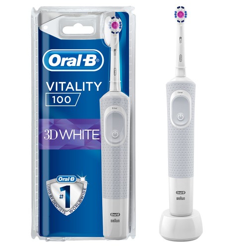 Электрическая зубная щетка Oral-B Vitality 3D White White D100.413.1