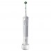 Электрическая зубная щетка Oral-B Vitality Pro D103.413.3 Cross Action Protect X Clean, белый + Насадки Oral-B CrossAction EB50RB-2, 2 шт