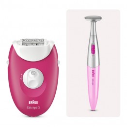 Эпилятор Braun Silk-epil 3 - 3420 + стайлер для бикини