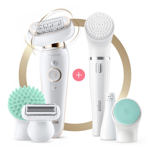 Набор для эпиляции и ухода за кожей Braun Silk-epil 9 Flex ...