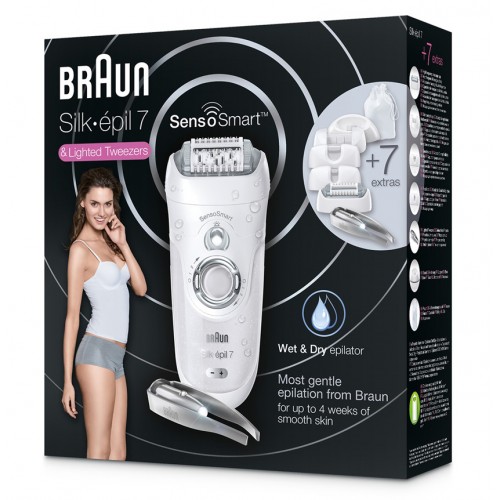 Эпилятор Braun Silk-epil 7 SensoSmart 7/870