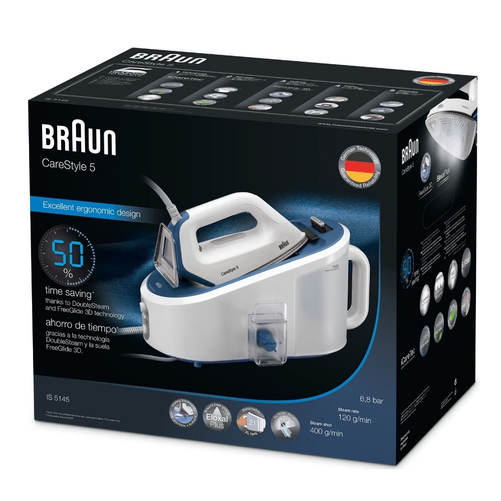 Парогенератор Braun CareStyle 5 IS5145 WH купить в официальном магазине ...
