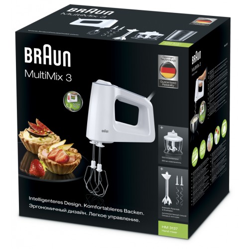Миксер Braun MultiMix 3 Hand mixer HM3137 - купить в официальном ...
