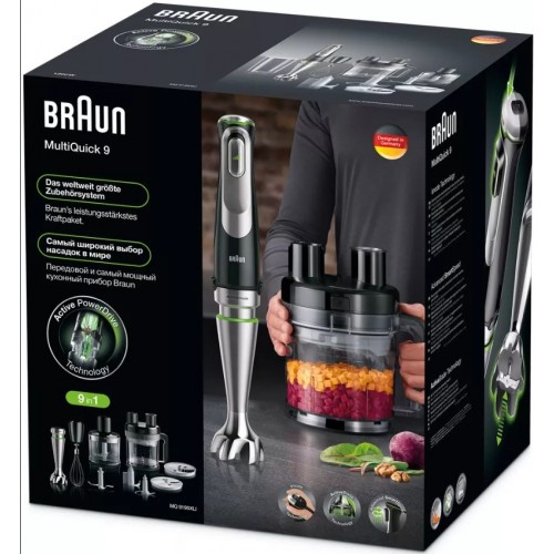 Погружной блендер Braun Multiquick 9 MQ9187XLI- купить в официальном ...