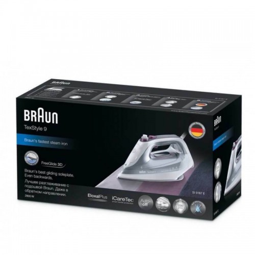 Паровой утюг Braun TexStyle 9 SI9270WH - купить в официальном магазине ...