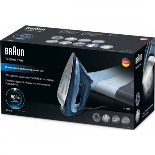 Паровой утюг Braun TexStyle 7 SI7160BL - купить в официальном магазине ...