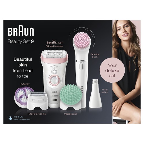Эпилятор Braun Silk-epil 9 Beauty Set SES 9-985