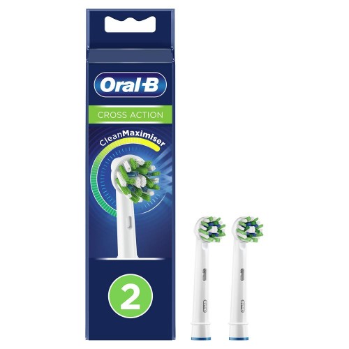Набор насадок для зубных щеток Oral-B CleanMaximiser: Cross Action EB50RB, 3D White EB18RB, Sensitive EB60 и FlossAction EB25RB  (8 шт)