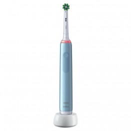 Электрическая зубная щетка Oral-B Pro 3 3000/D505.513.3 CrossAction голубая