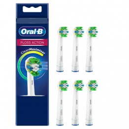 Насадки для зубной щетки Oral-B FlossAction EB25RB-6 (6шт)