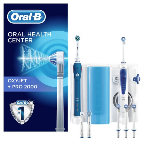 Зубной центр Brаun Oral-B ProfessionalCare OC501.535.2 OxyJet + PRO2000