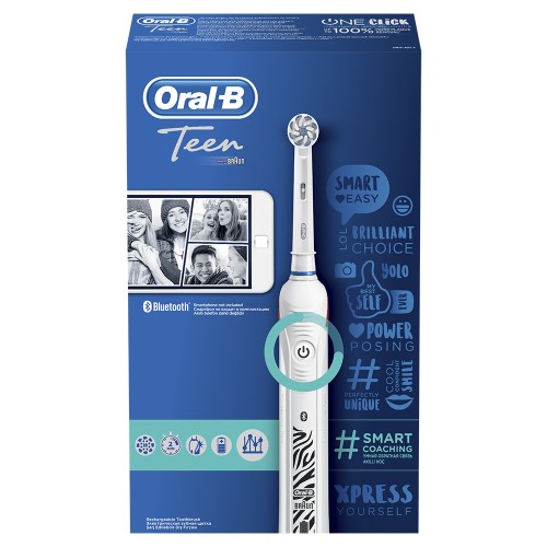 Электрическая зубная щетка Oral-B Smart 4 4000N Teens Sensi Ultrathin