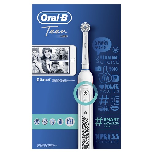 Электрическая зубная щетка Oral-B Smart 4 4000N Teens Sensi Ultrathin