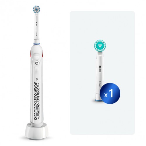 Электрическая зубная щетка Oral-B Smart 4 4000N Teens Sensi Ultrathin