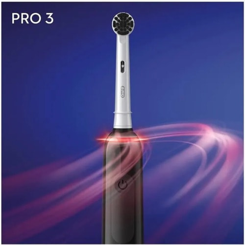 Электрическая зубная щетка ORAL-B Pro 3 3000 Pure Clean black
