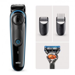 Триммер для бороды Braun BT3940TS + Бритва Gillette