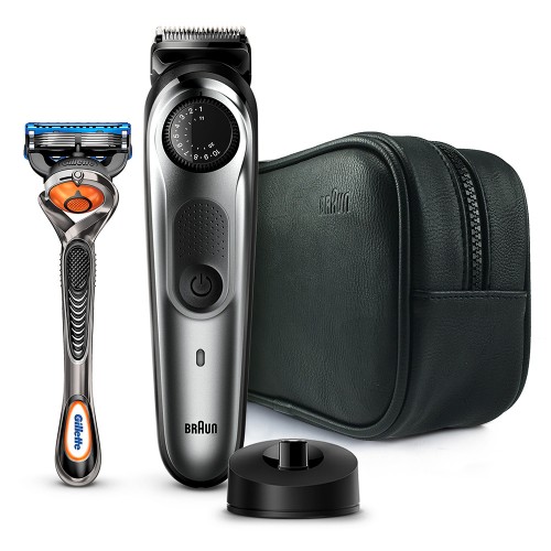 Триммер для бороды Braun BT7940TS + Бритва Gillette купить в ...