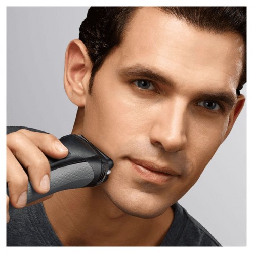Электробритва Braun Series  3 ProSkin 3000ts Grey + футляр + несессер