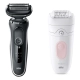 Набор: Электробритва Series 5 51-W1600s + Эпилятор Braun Silk-epil 5 5-050