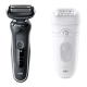 Набор: Электробритва Braun Series 5 51-W1600s + Эпилятор Braun Silk-epil 5 5-011