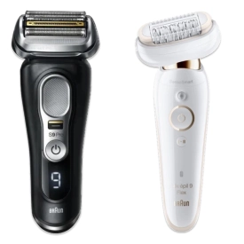 Набор: Электрическая бритва Braun S9 Pro 9510s + Эпилятор Braun Silk-epil 9 SES 9-071 3D GLD