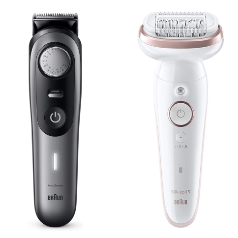 Набор: Триммер электрический Braun BT9520 + Эпилятор Braun Silk-epil 9 SES 9-030 0