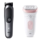 Набор: Триммер электрический Braun AIO7560 + Эпилятор Braun Silk-epil 7 SE 7-030